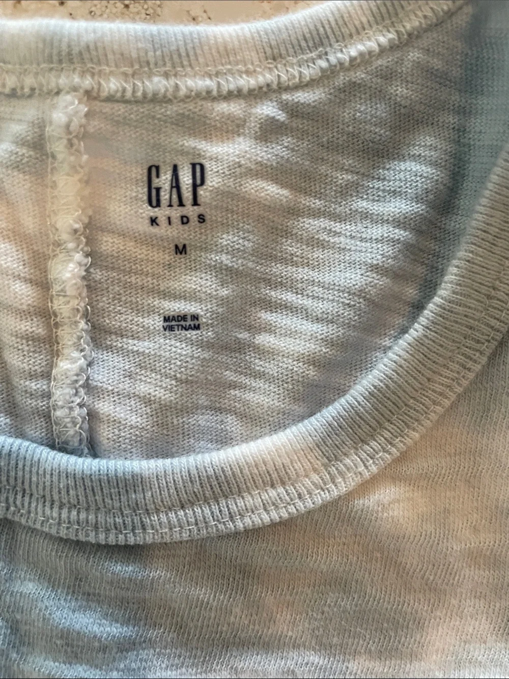 GAP Light Blue Sleeveless Kids Nightgown